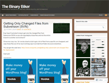 Tablet Screenshot of binarybiker.com